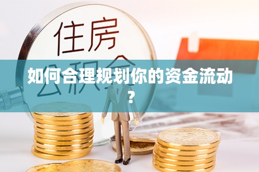 山丹如何合理规划你的资金流动？