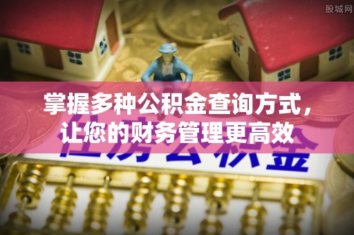 山丹掌握多种公积金查询方式，让您的财务管理更高效