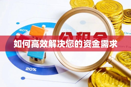 山丹如何高效解决您的资金需求