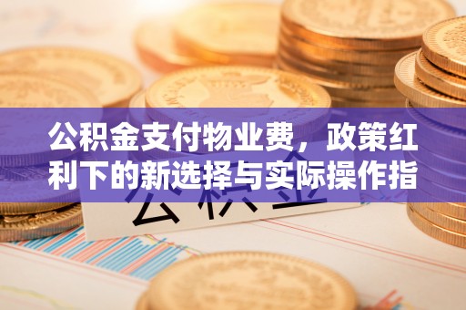 山丹公积金支付物业费，政策红利下的新选择与实际操作指南