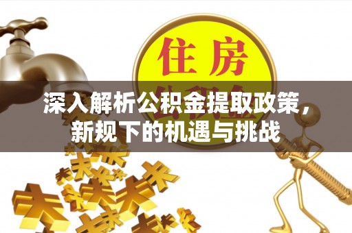 山丹深入解析公积金提取政策，新规下的机遇与挑战