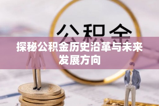 山丹探秘公积金历史沿革与未来发展方向