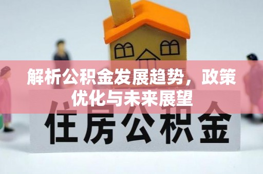 山丹解析公积金发展趋势，政策优化与未来展望