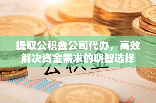 山丹提取公积金公司代办，高效解决资金需求的明智选择