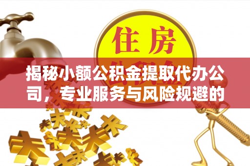 山丹揭秘小额公积金提取代办公司，专业服务与风险规避的平衡艺术
