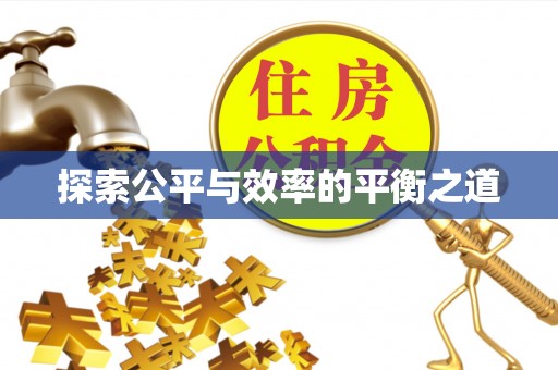 山丹探索公平与效率的平衡之道