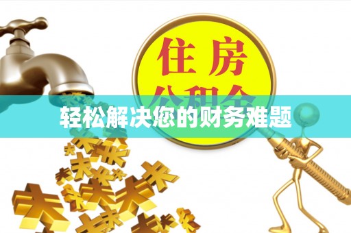 山丹轻松解决您的财务难题