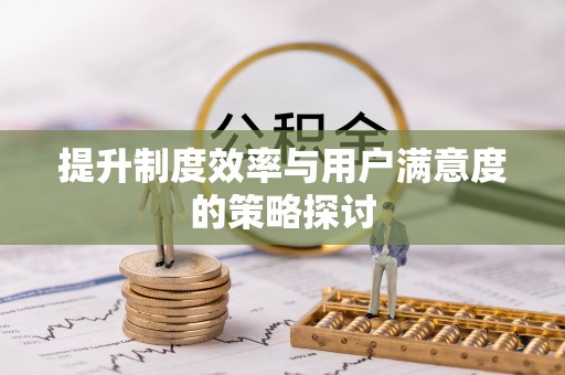 山丹提升制度效率与用户满意度的策略探讨